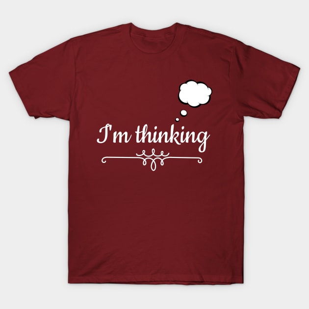 I'm thinking T-Shirt by Hala-store1